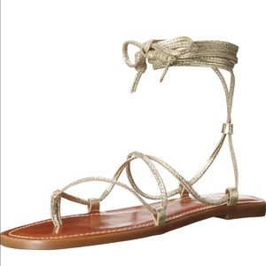 Lucky Brand Lace-Up Flat Sandal